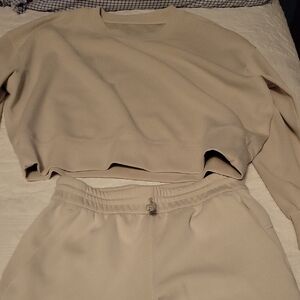 Women's Cream/Bone Lululemon Pants & Jumpsuit Set